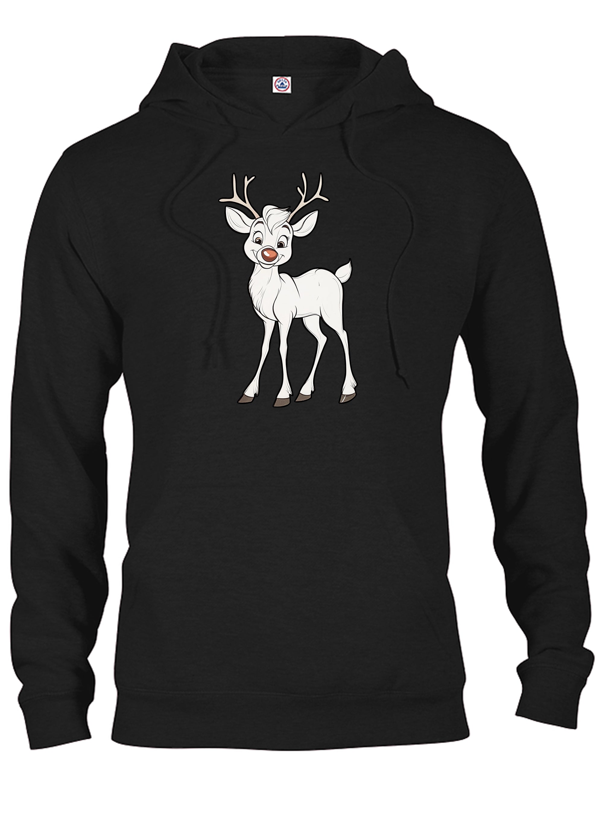 Smiling Deer Cartoon T-Shirt
