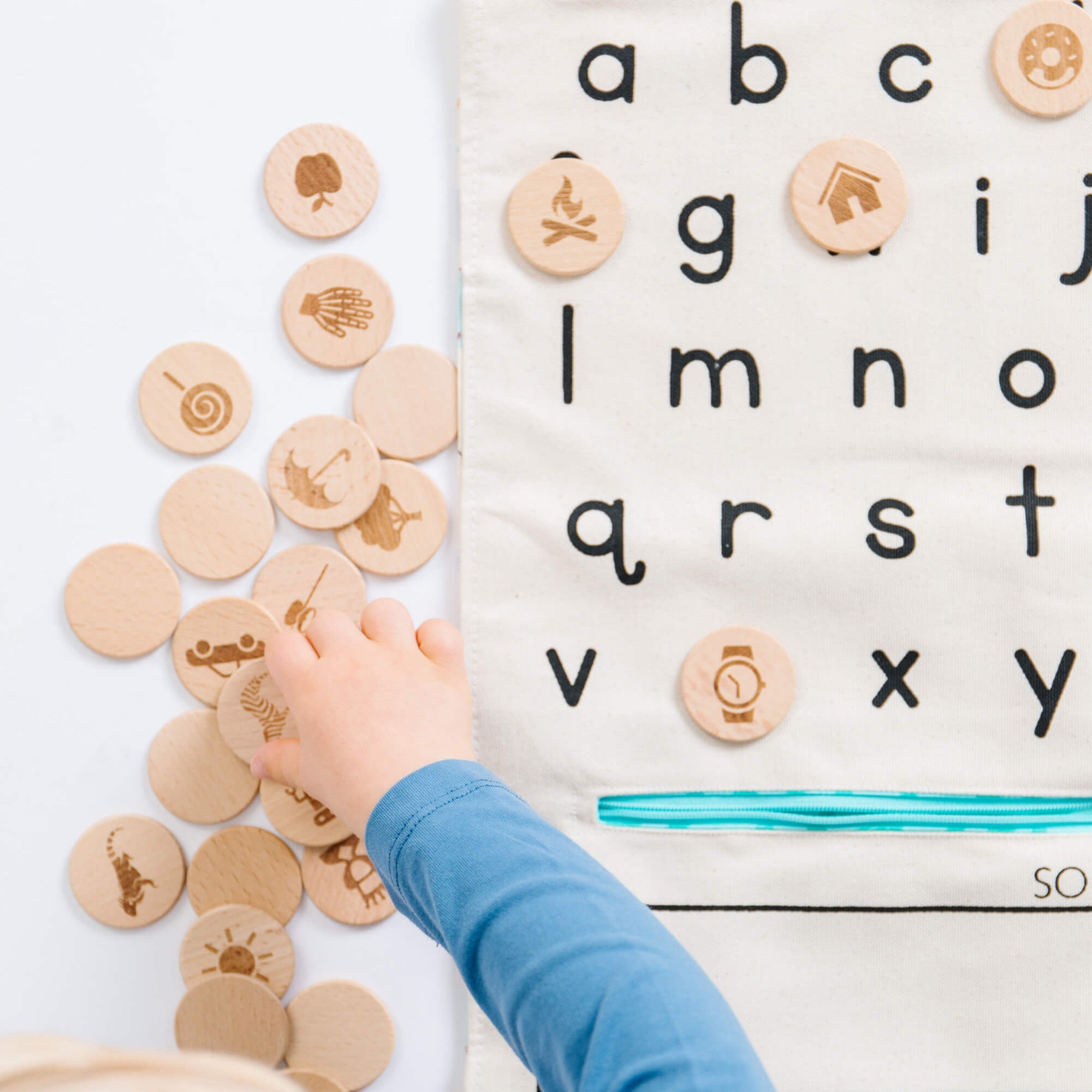 Alphabet Learning Toy: Montessori Letters Matching Game
