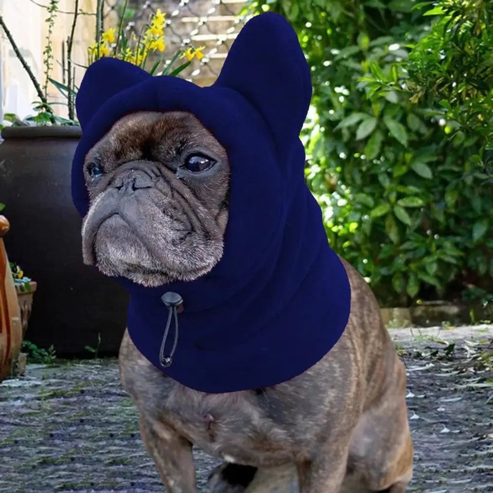 Soft Dog Fleece Bat Hat – Warm Winter Pet Headwear