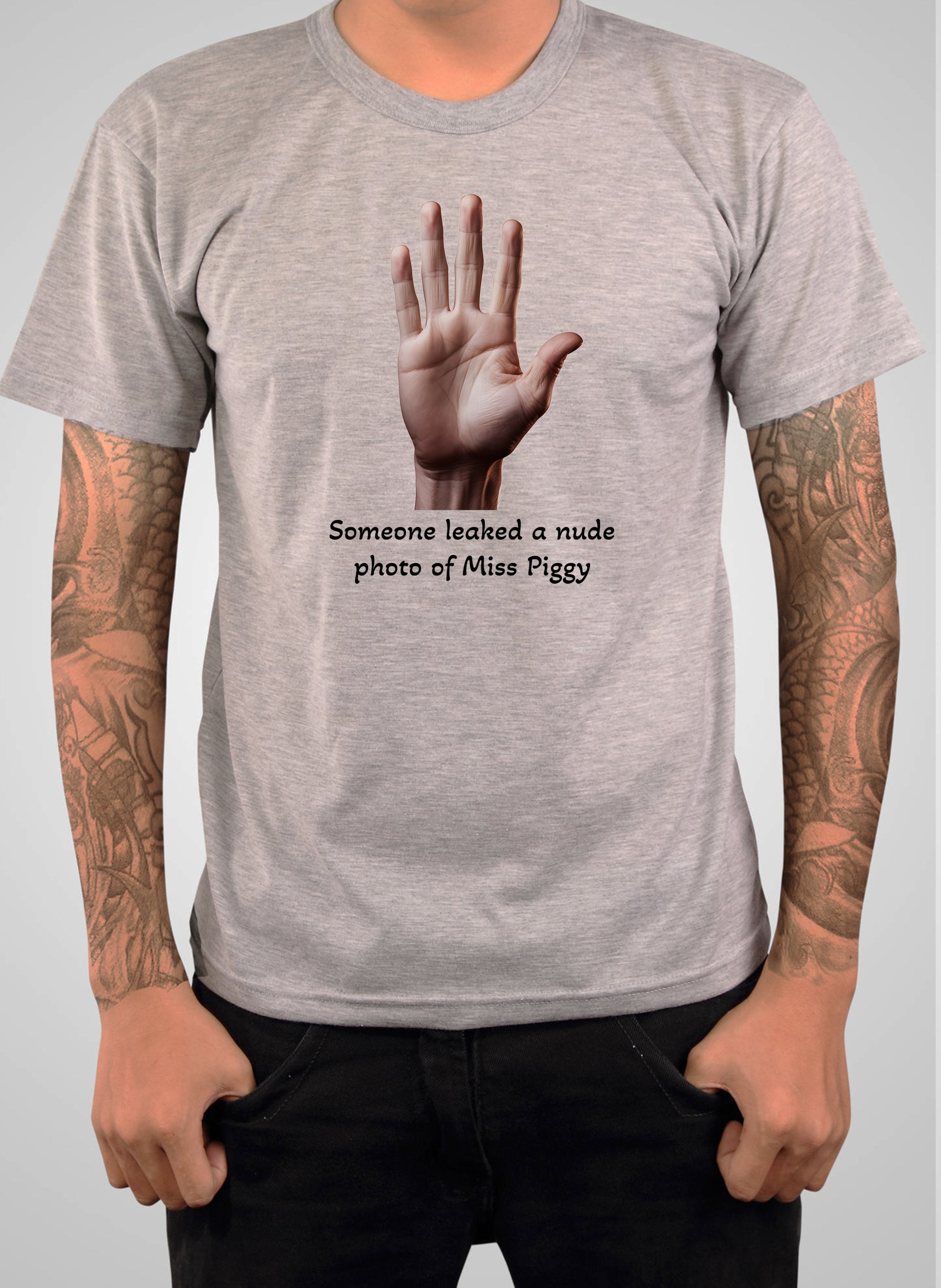 Someone leaked a nude photo of Miss Piggy T-Shirt