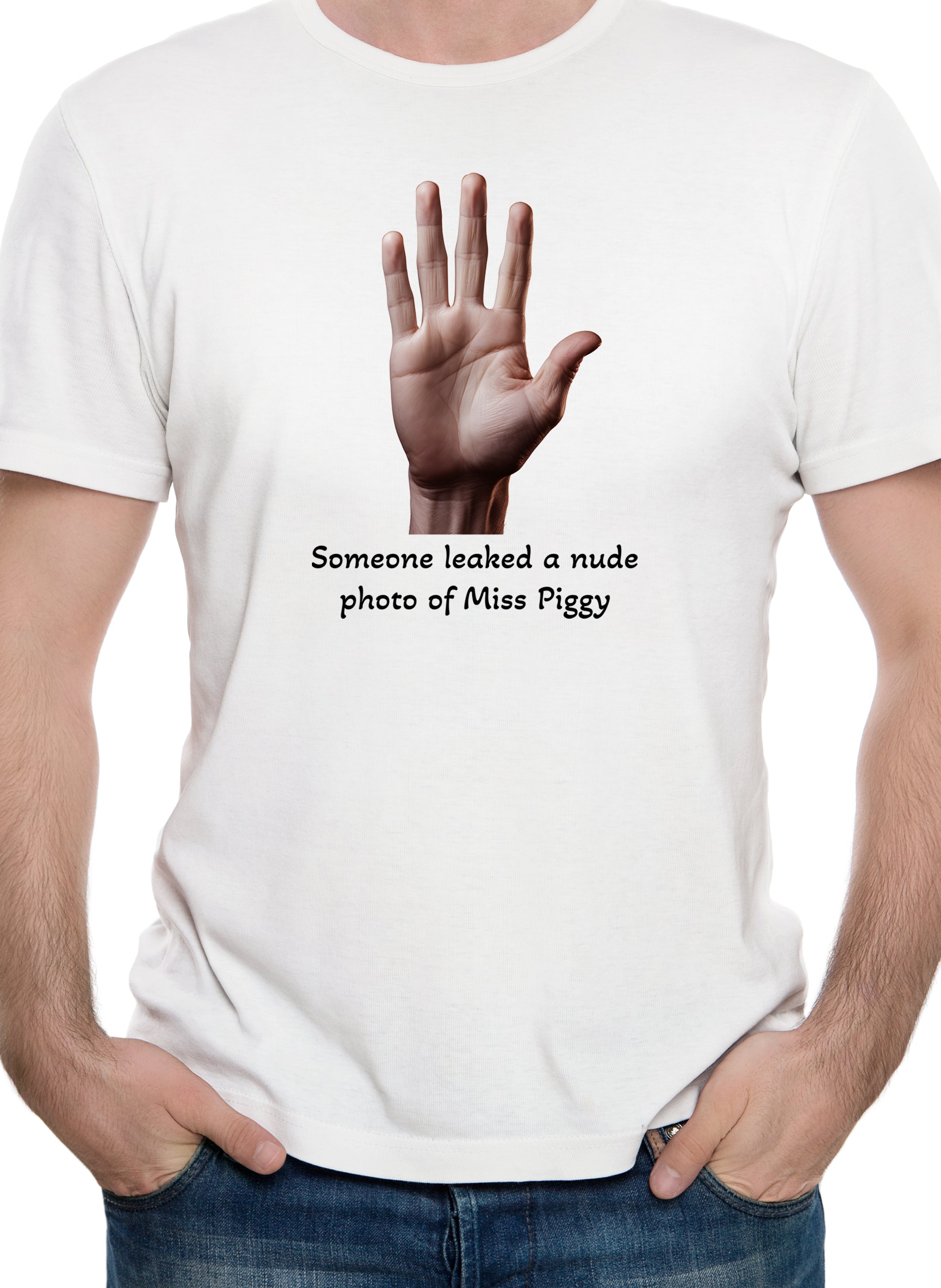Someone leaked a nude photo of Miss Piggy T-Shirt