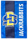 South Dakota State Jackrabbits Garden Flag 2 Sided Applique
