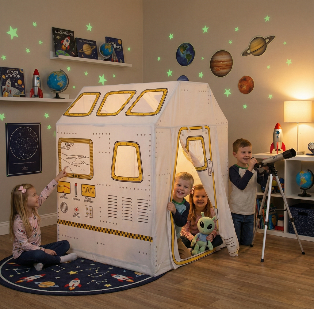 Space Station Play Tent for Kids