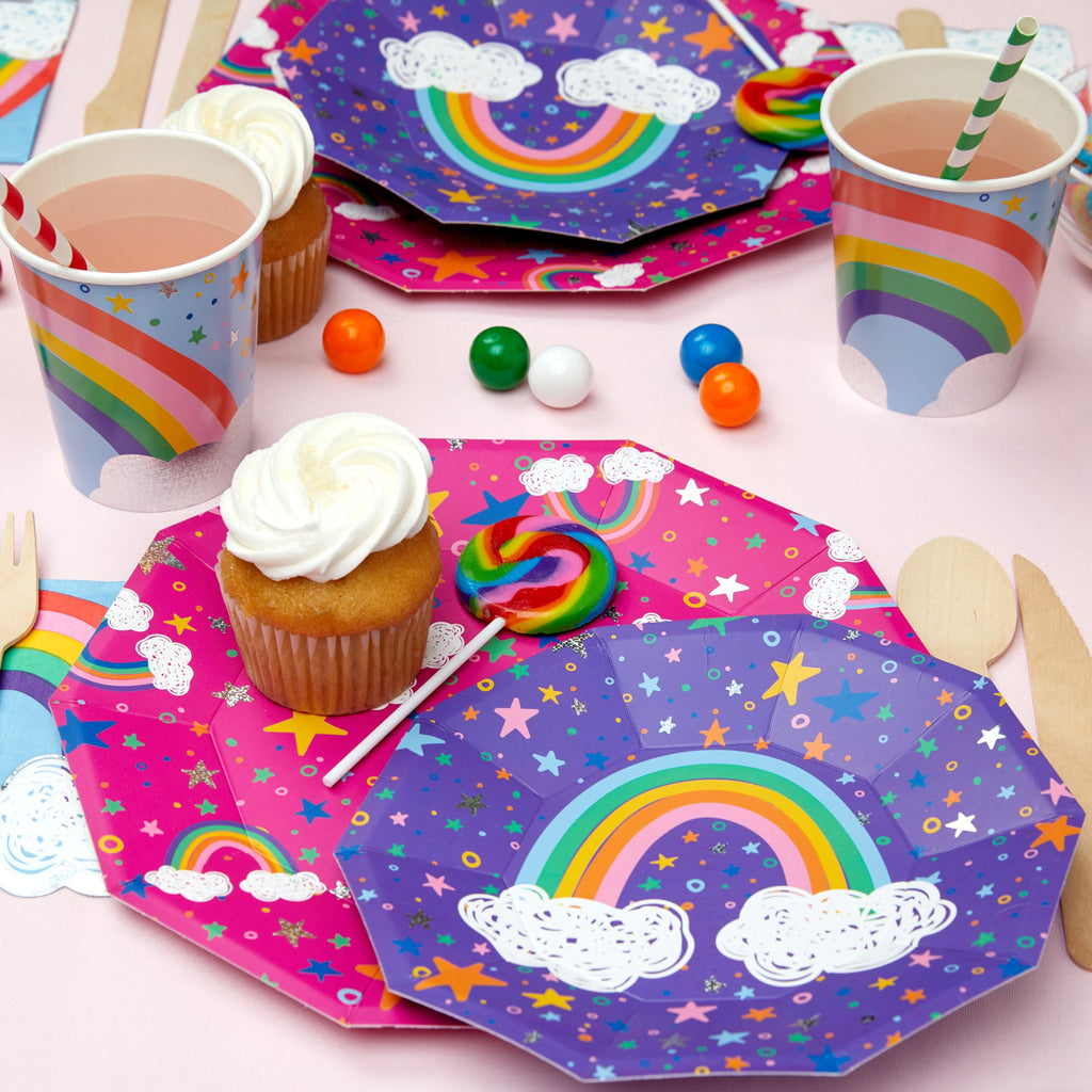 Coterie x Sparkella Rainbow Large Plates (10 per pack)
