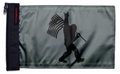 Bigfoot USA 12"x18" Forever Wave Flag for Jeep Wrangler TJ 1996-2006