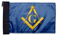 Freemasons 12"x18" Forever Wave Flag for Jeep Wrangler LJ 2003-2006