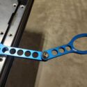 Ketch “Dead Stick Spoon” Ice Fishing Rod Holder – Blue
