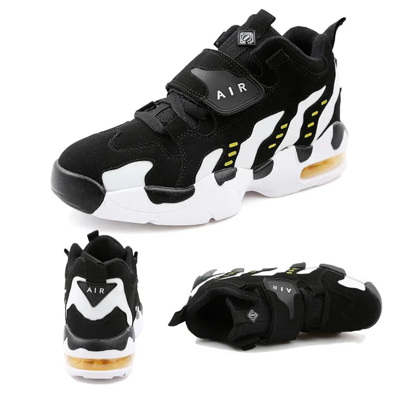 Sport Running Sneakers for Men. Air Cushion Jogging Shoe. Breathable Sneakers for Men.