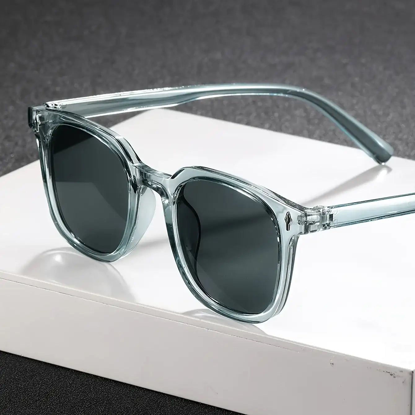 Square Transparent Shades
