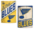 St Louis Blues Garden Flag 2 Sided Vintage Logo Hockey