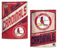 St Louis Cardinals Garden Flag 2 Sided Retro Classic
