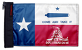 State Flag Texas Don't Tread 12"x18" Forever Wave Flag for Jeep Wrangler LJ 2003-2006