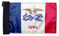 State Flag Iowa 12"x18" Forever Wave Flag for Jeep Wrangler YJ 1986-1995
