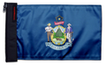 State Flag Maine 12"x18" Forever Wave Flag for Jeep Wrangler JK 2-Door 2007-2018