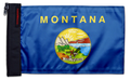 State Flag Montana 12"x18" Forever Wave Flag for Jeep Wrangler JK 2-Door 2007-2018