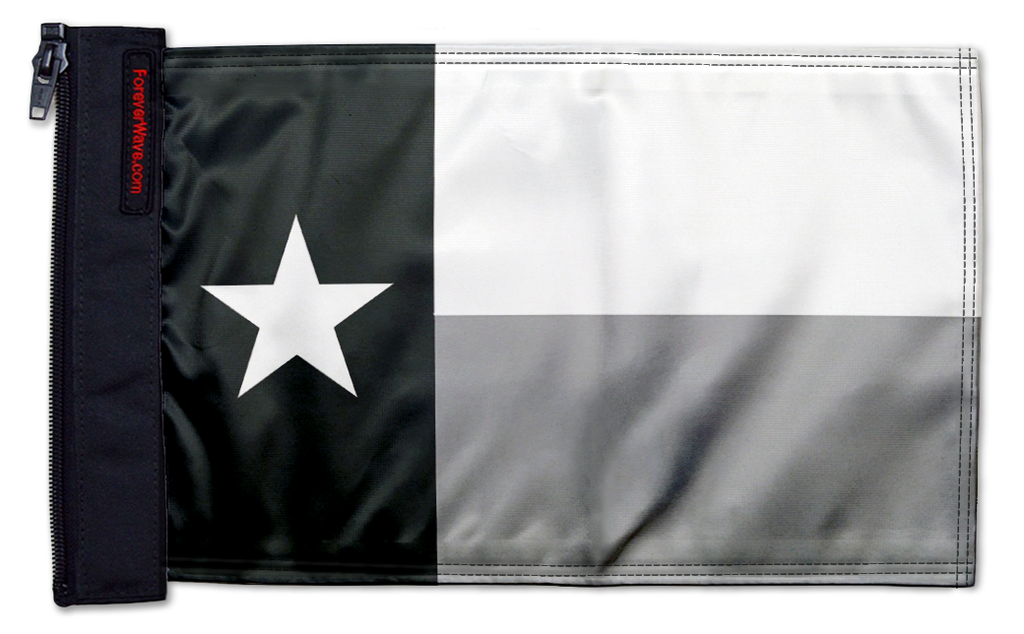 State Flag Texas Subdued 12"x18" Forever Wave Flag for Jeep Wrangler JK 2-Door 2007-2018