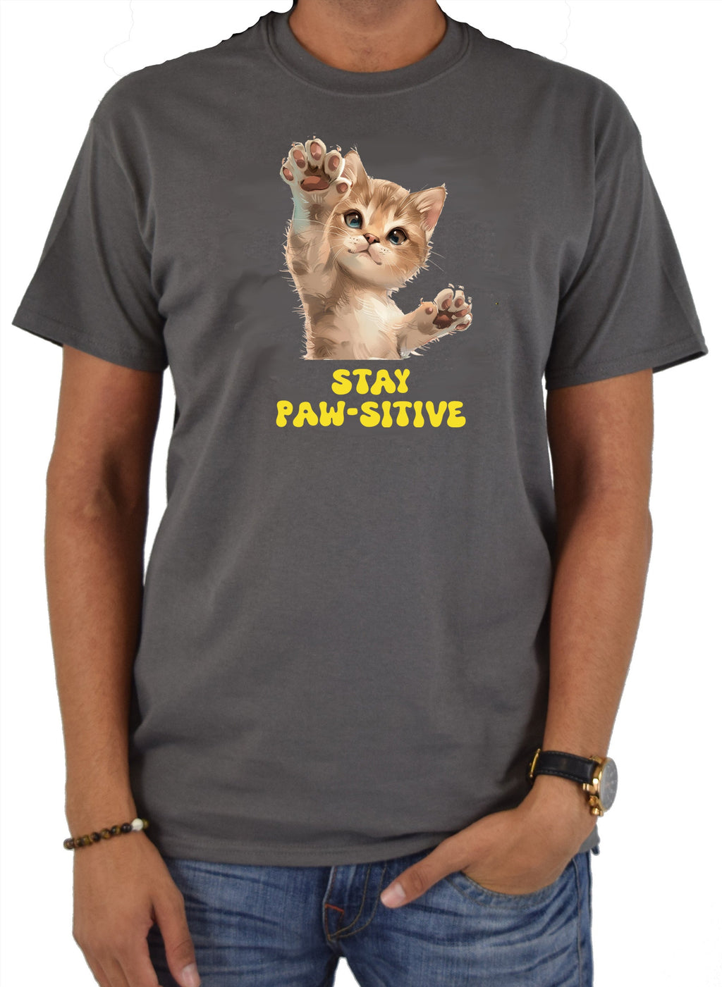 Stay Paw-sitive T-Shirt