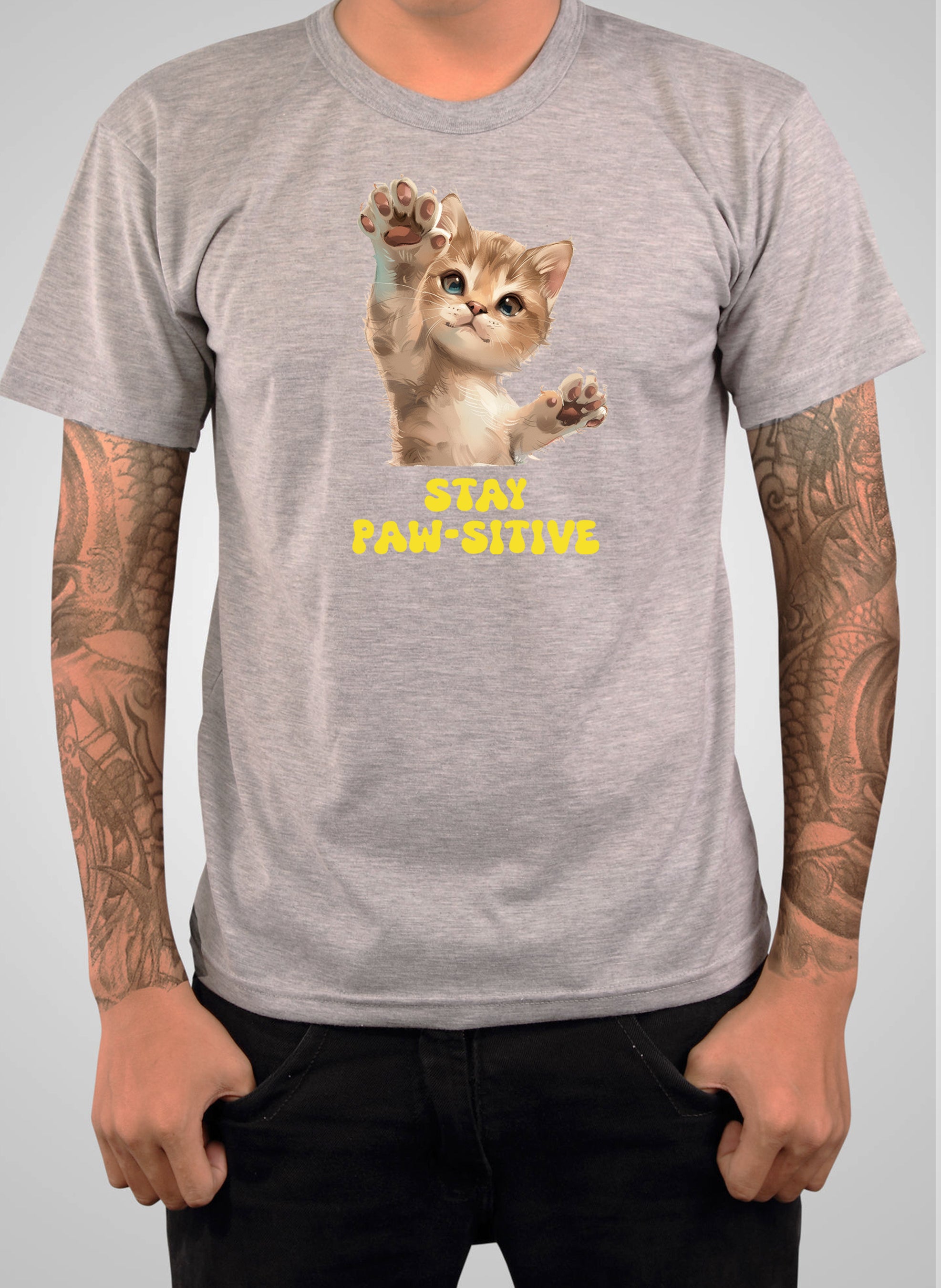 Stay Paw-sitive T-Shirt