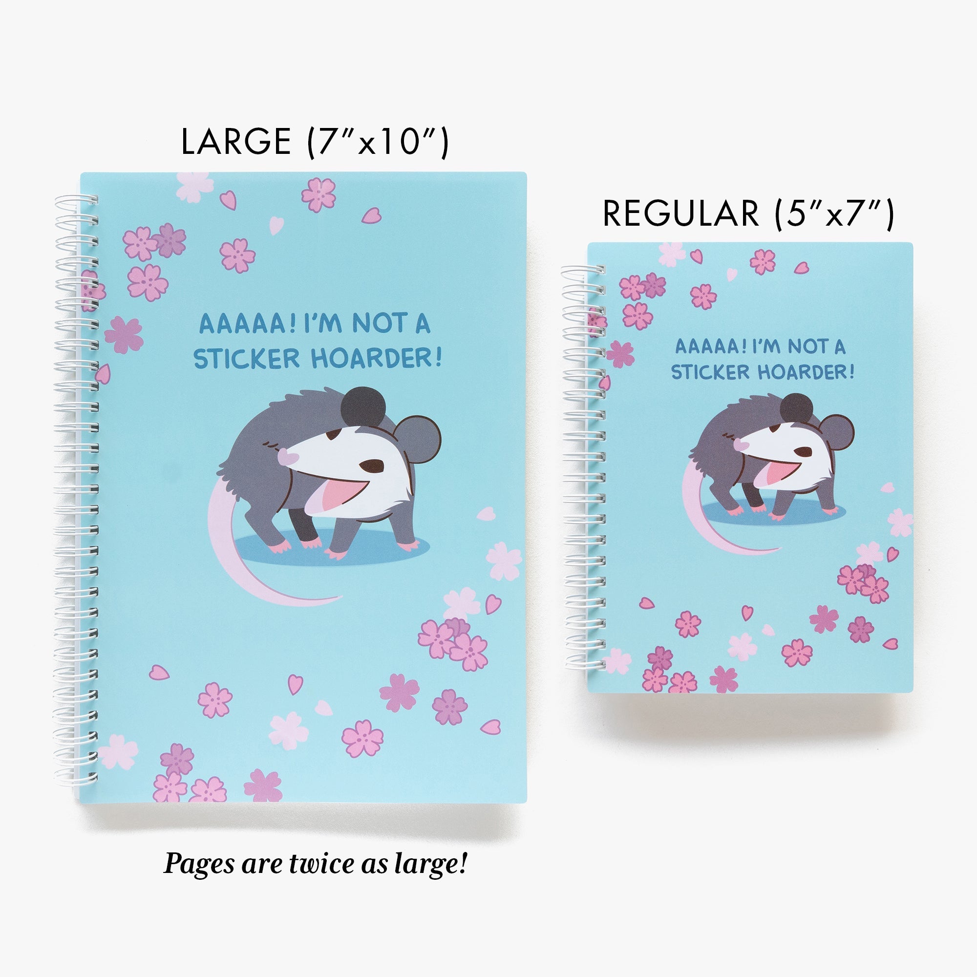 MD It's My Trash Not Yours Raccoon Reusable Sticker Book