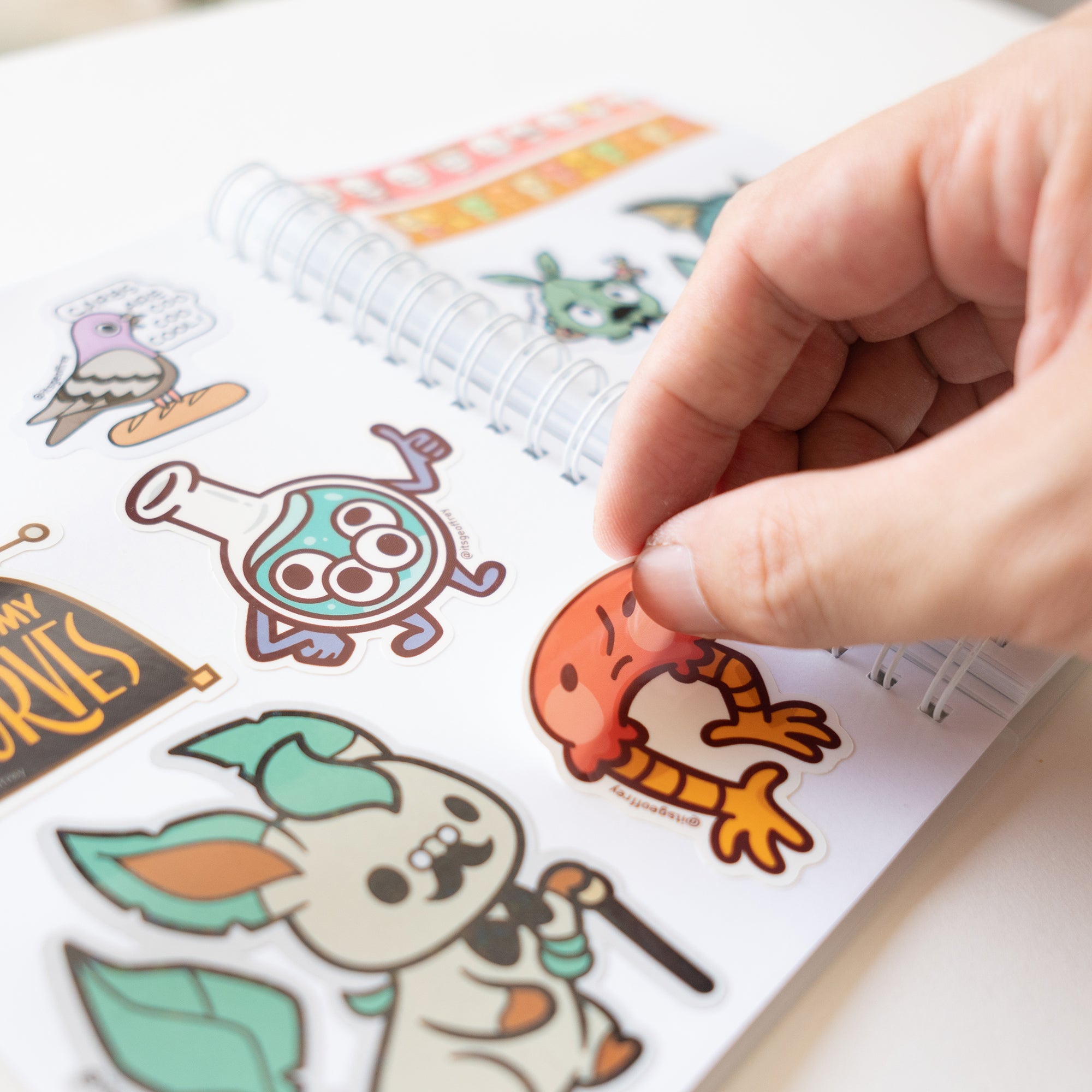 LG Deep Sea Reusable Sticker Book