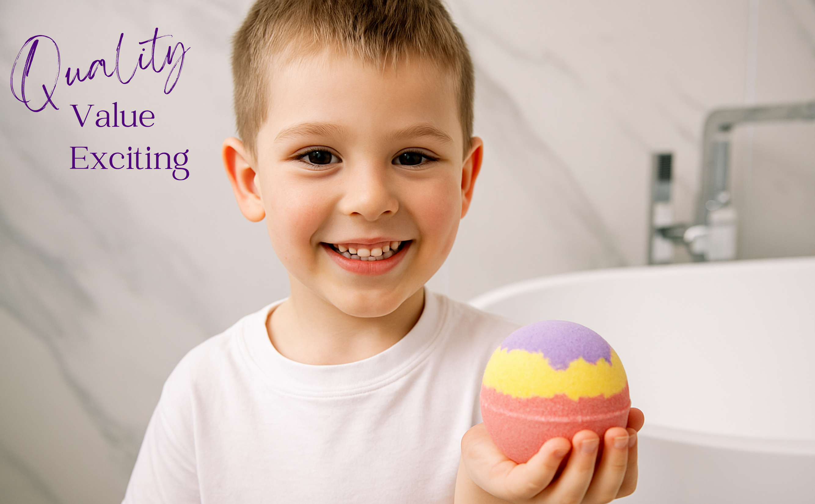 EvolutionUSA 1pc Epic Superhero Bath Bombs for Kids