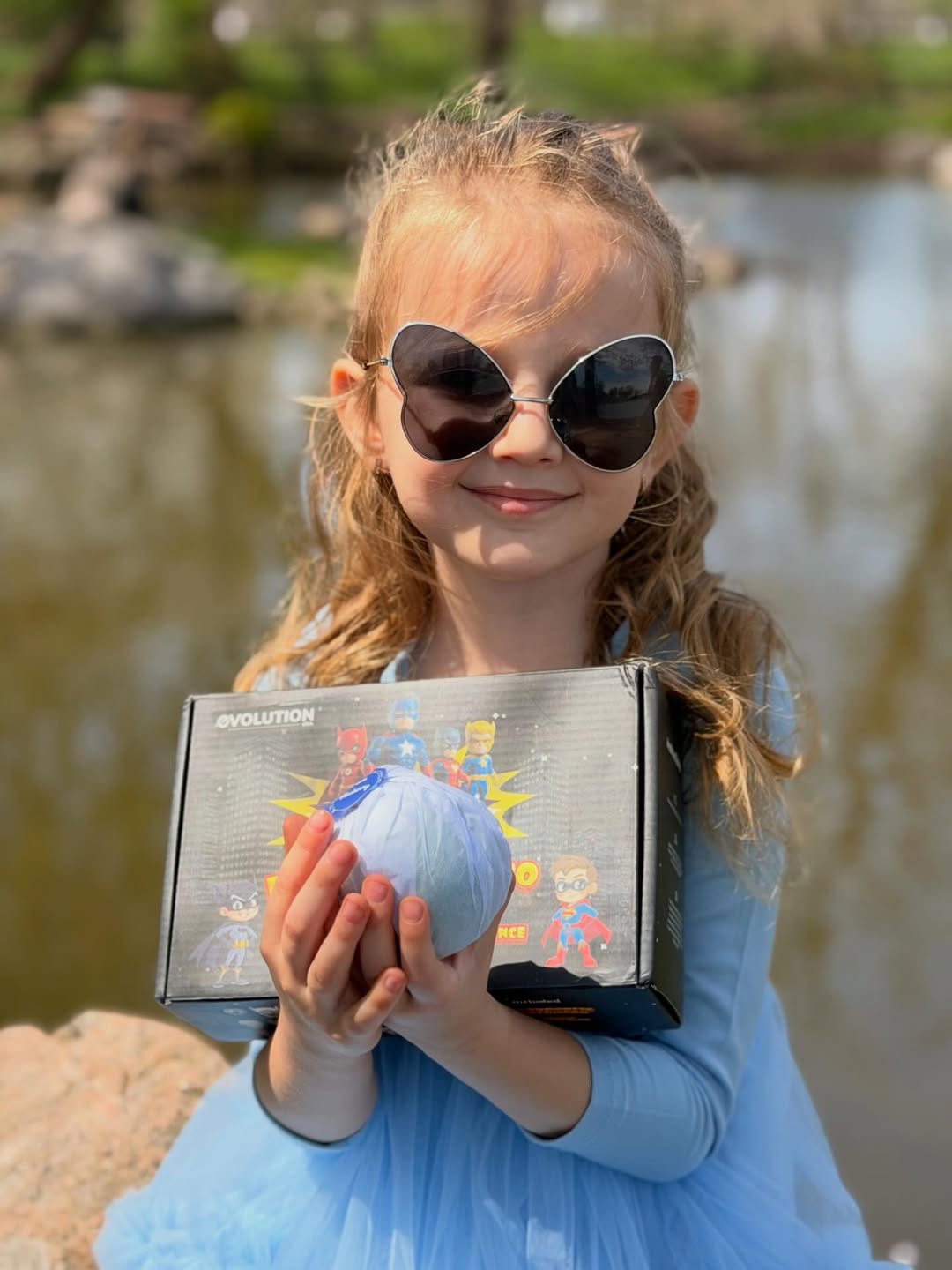 EvolutionUSA 6pc Epic Superhero Bath Bombs for Kids
