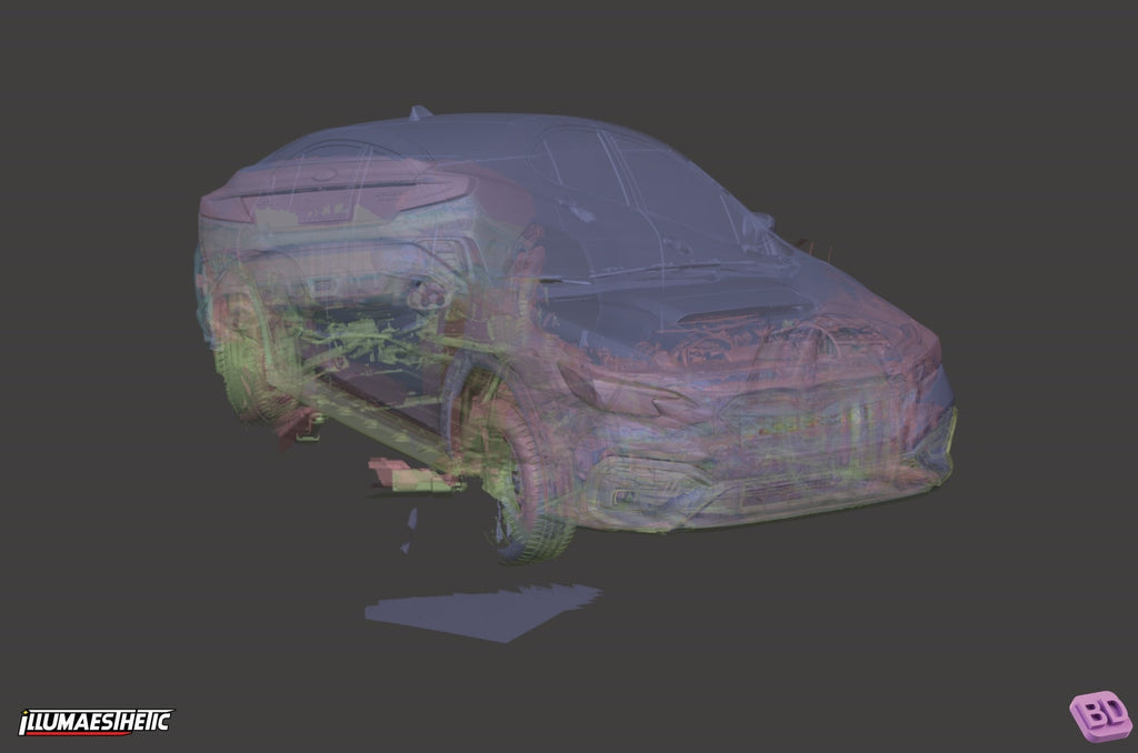 Subaru WRX (VB) 3D Scan (2022+)