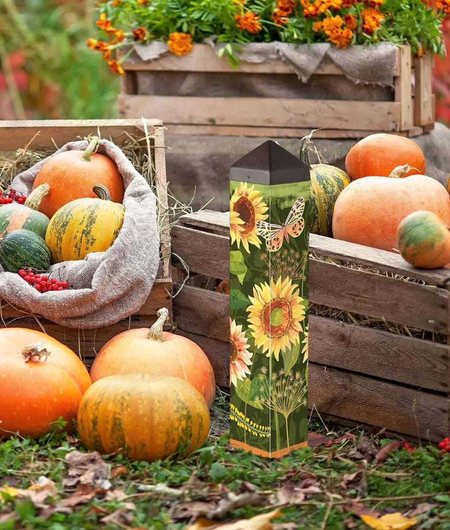 Sunflower Autumn Art Pole 20 Inches