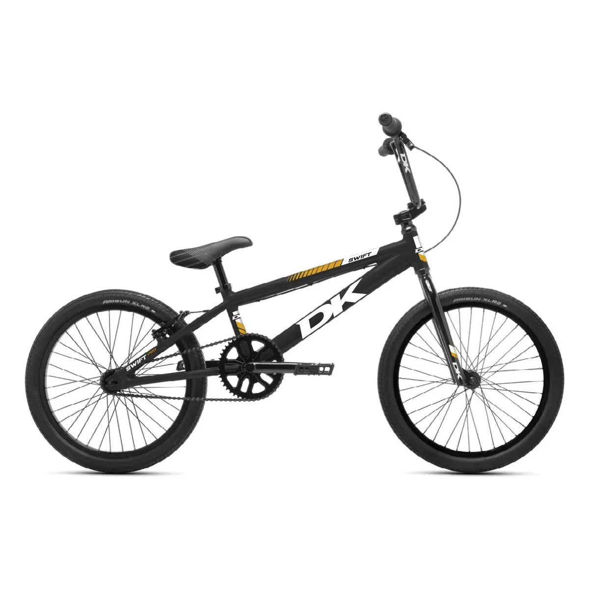 DK Swift Junior 20″ V2 Complete BMX Race Bike - Gloss Black **PRE-ORDER**