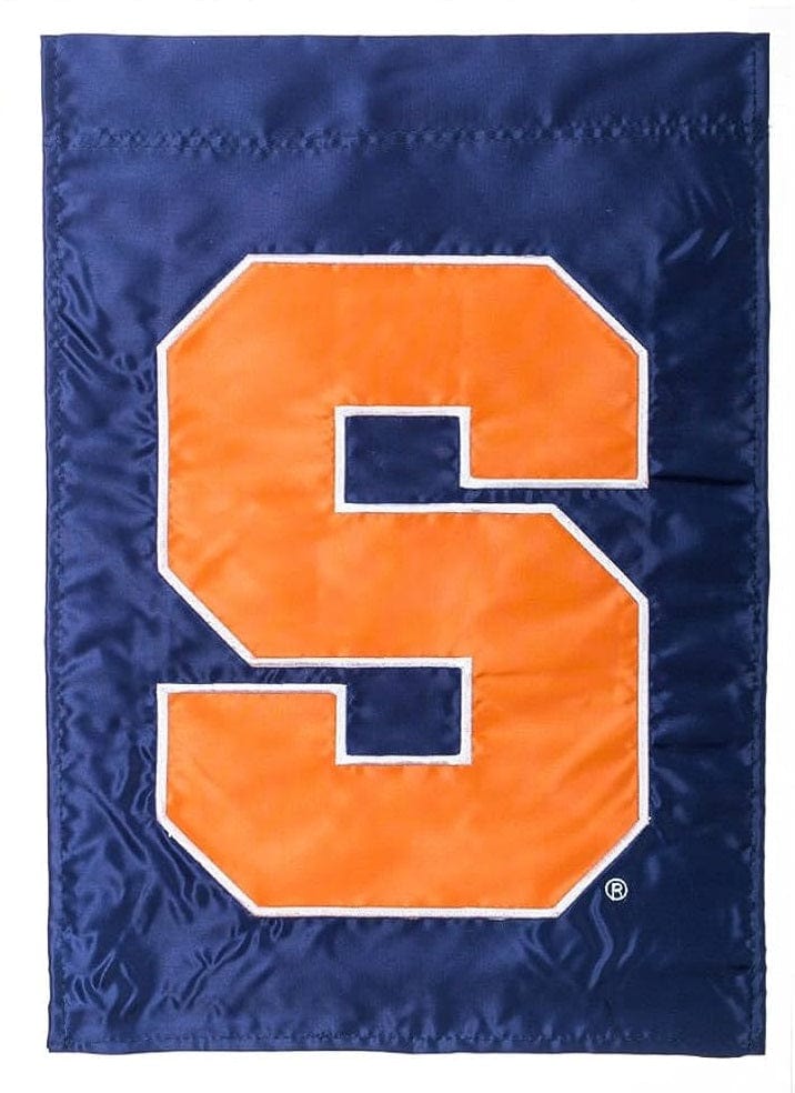 Syracuse University Garden Flag 2 Sided Applique Logo