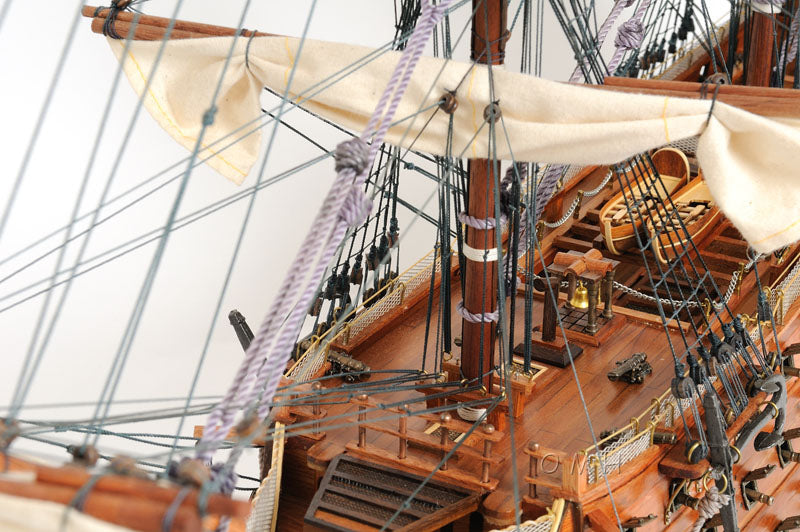 HMS Victory Midsize With Display Case
