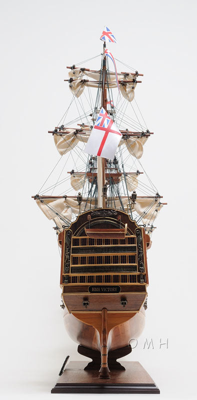 HMS Victory Large With Floor Display Case