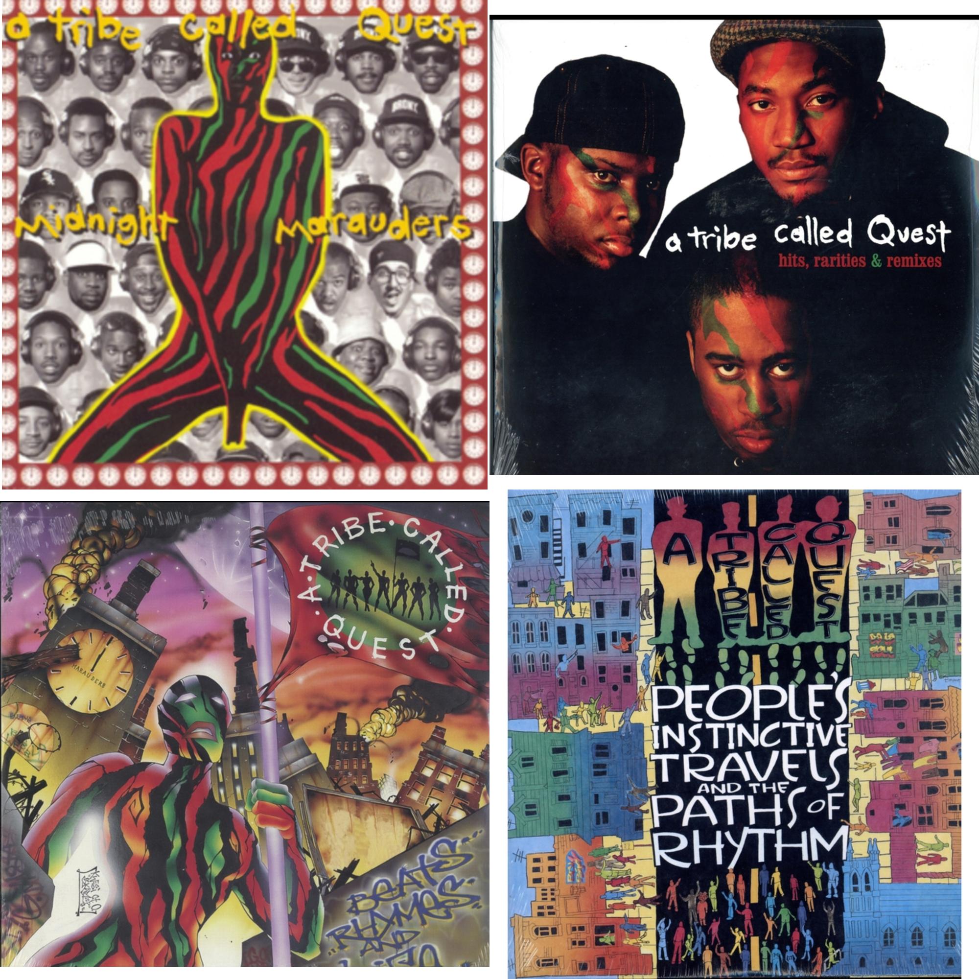 Peoples Instinctive Travels & Paths Of Rhythm & Midnight Marauders & Beats Rhymes & Life & Hits, Rarities & Remixes