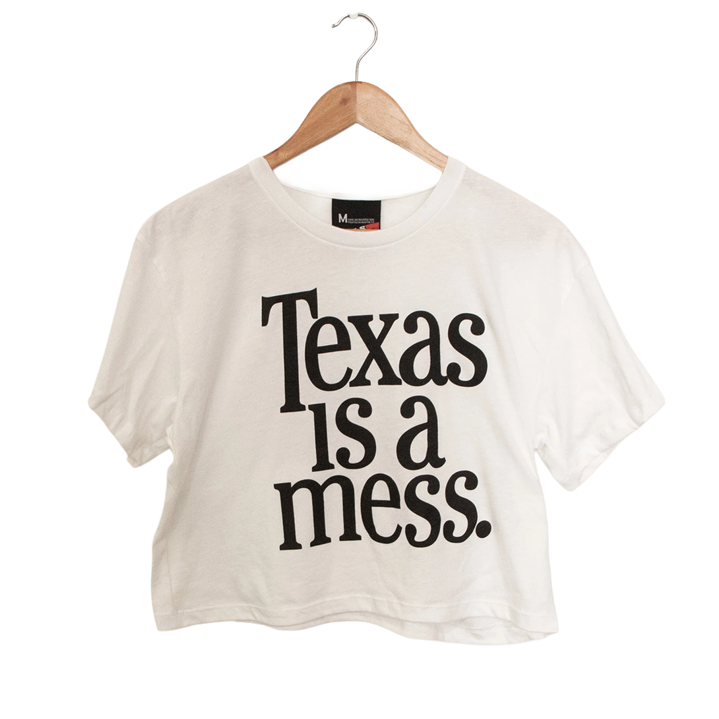 Texas Is A Mess Crop Top - Ships Week of 7/20