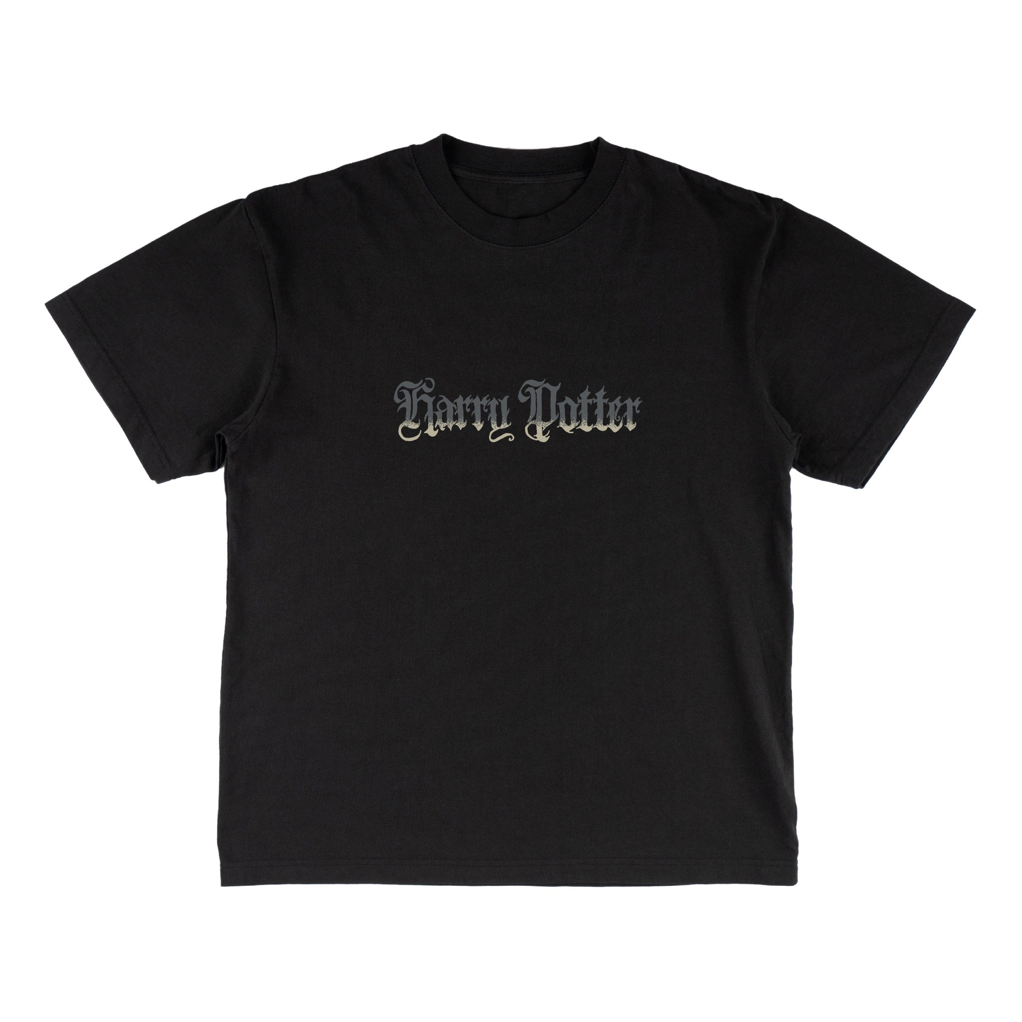 Welcome x Harry Potter Thestral Boxy Garment-Dyed Tee - Black