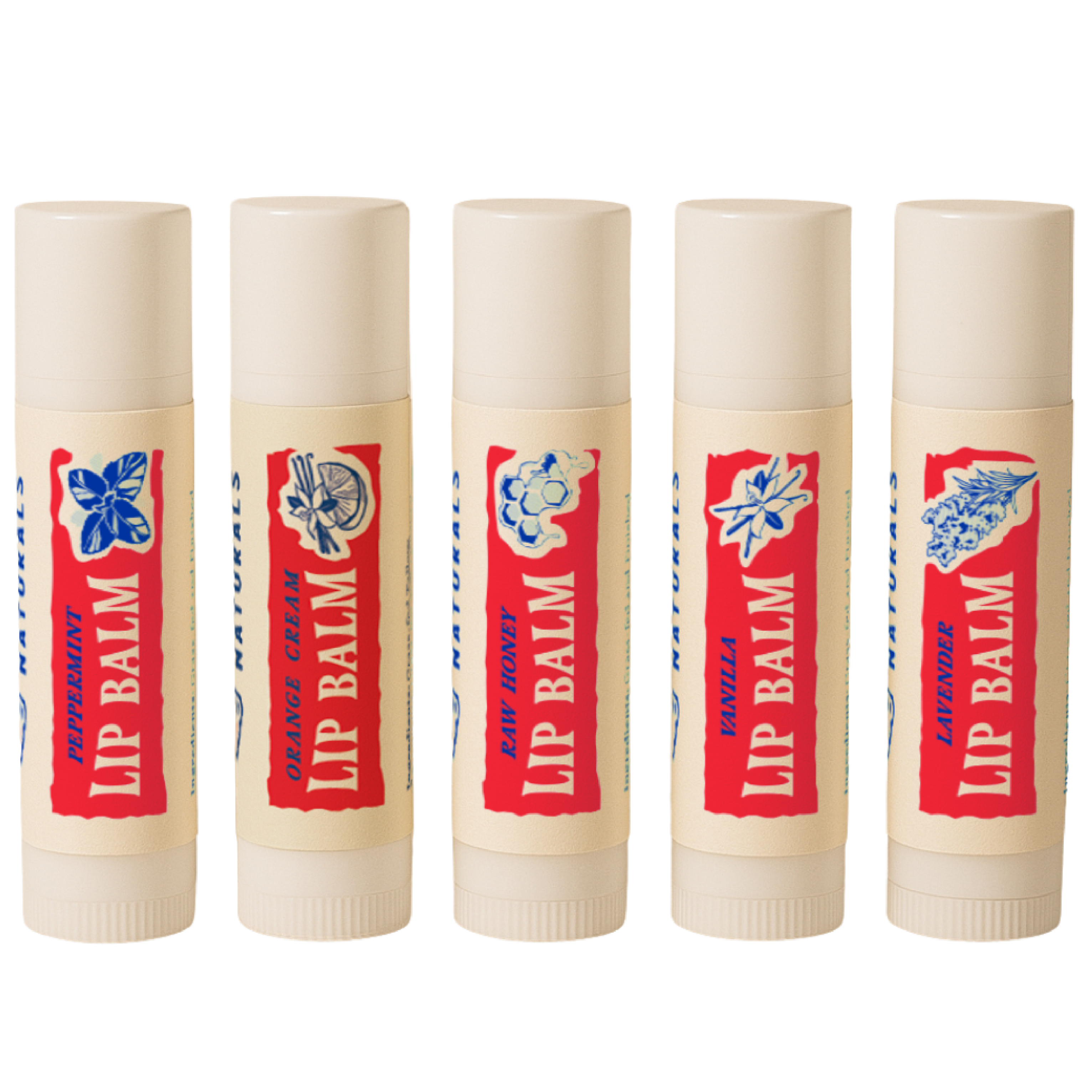 Tallow Lip Balm (5 Pack)