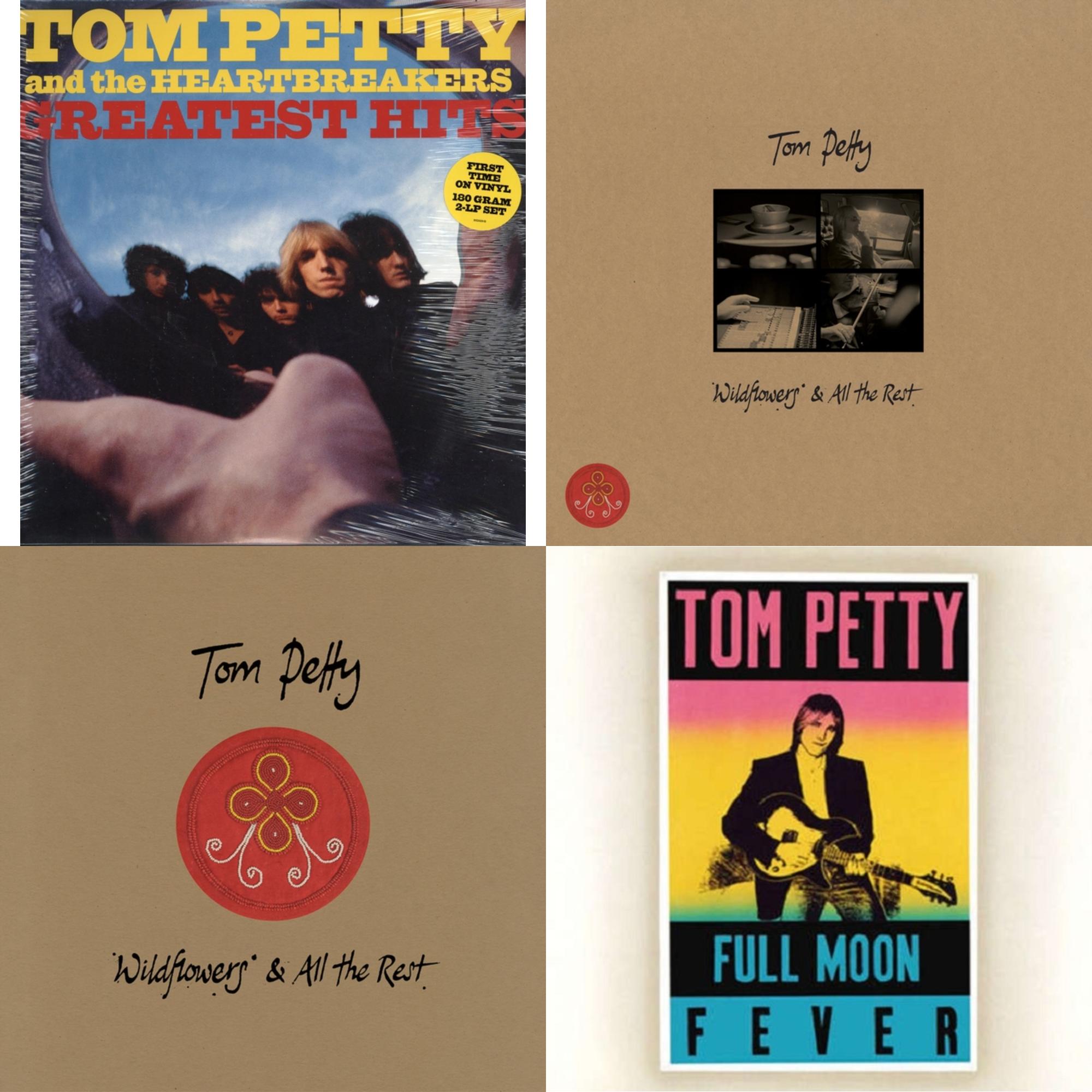 Wildflowers & All The Rest (Deluxe Edition/7LP) & Wildflowers & All The Rest (3LP) & Full Moon Fever (180G) & Greatest Hits (2LP)