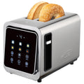 Brentwood Touch Screen 2-Slice Stainless Steel Digital Toaster with Extra Wide Slots