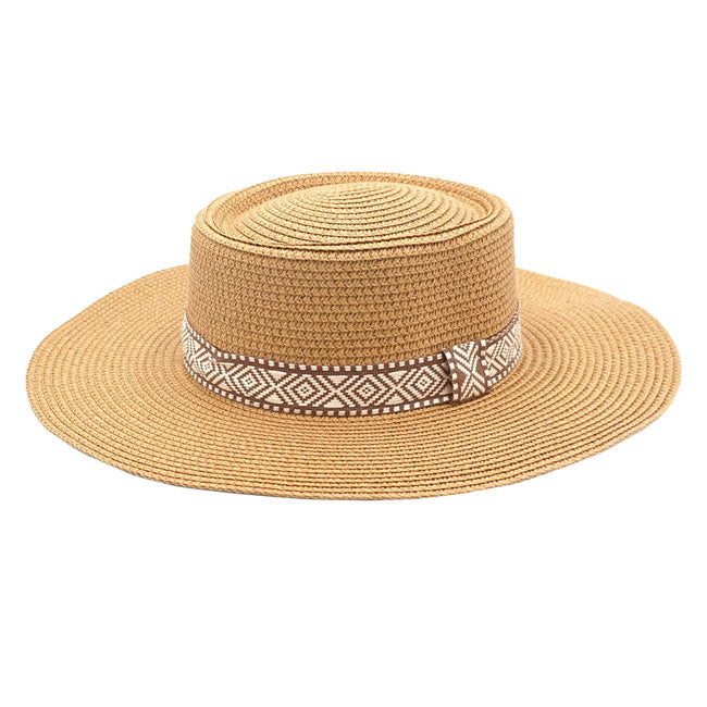 Tribal Band Panama Sun Hat