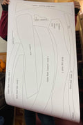 Adirondack Chair Templates - Folded in Large Format Envelope, (no longer rolled up) x