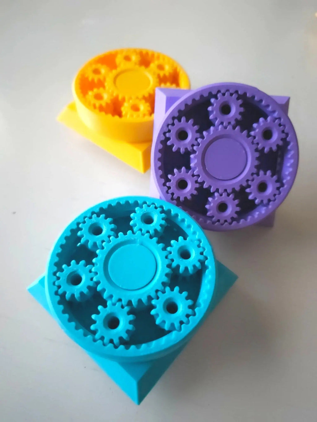 Modular Fidget Cube — Swappable Sensory Toy | 4 Inch