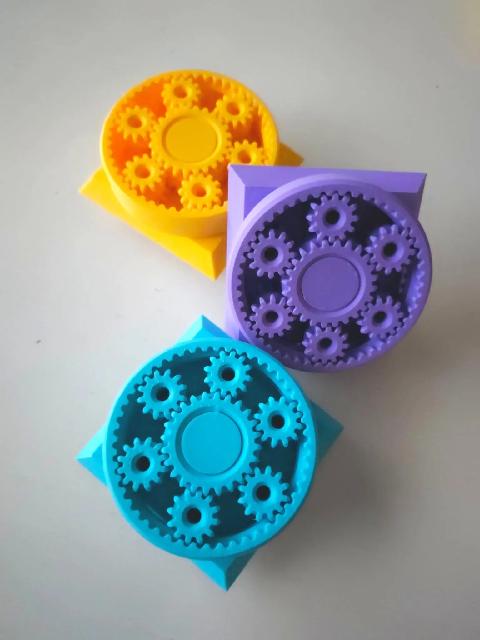 Modular Fidget Cube — Swappable Sensory Toy | 4 Inch