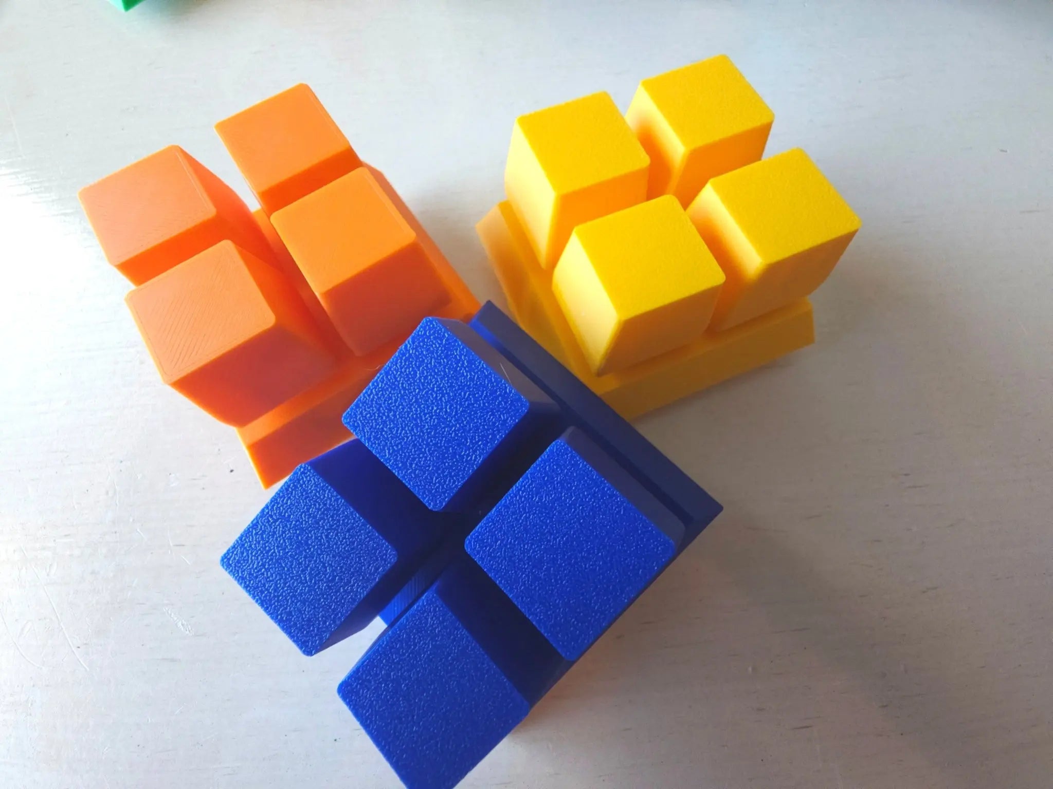 Modular Fidget Cube — Swappable Sensory Toy | 4 Inch