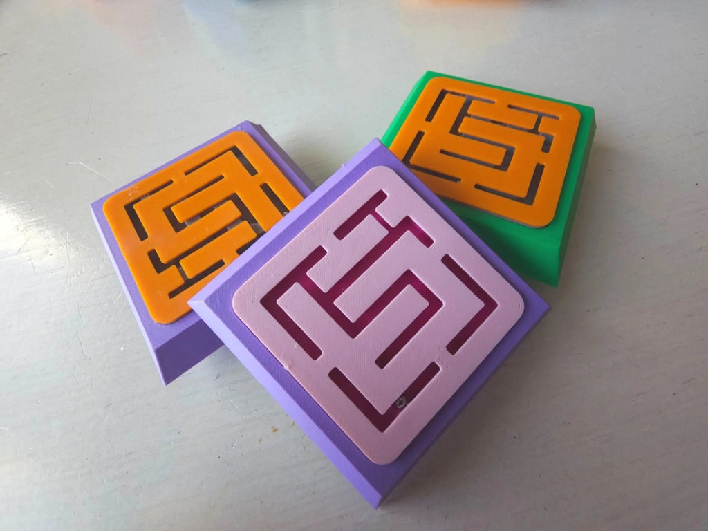 Modular Fidget Cube — Swappable Sensory Toy | 4 Inch