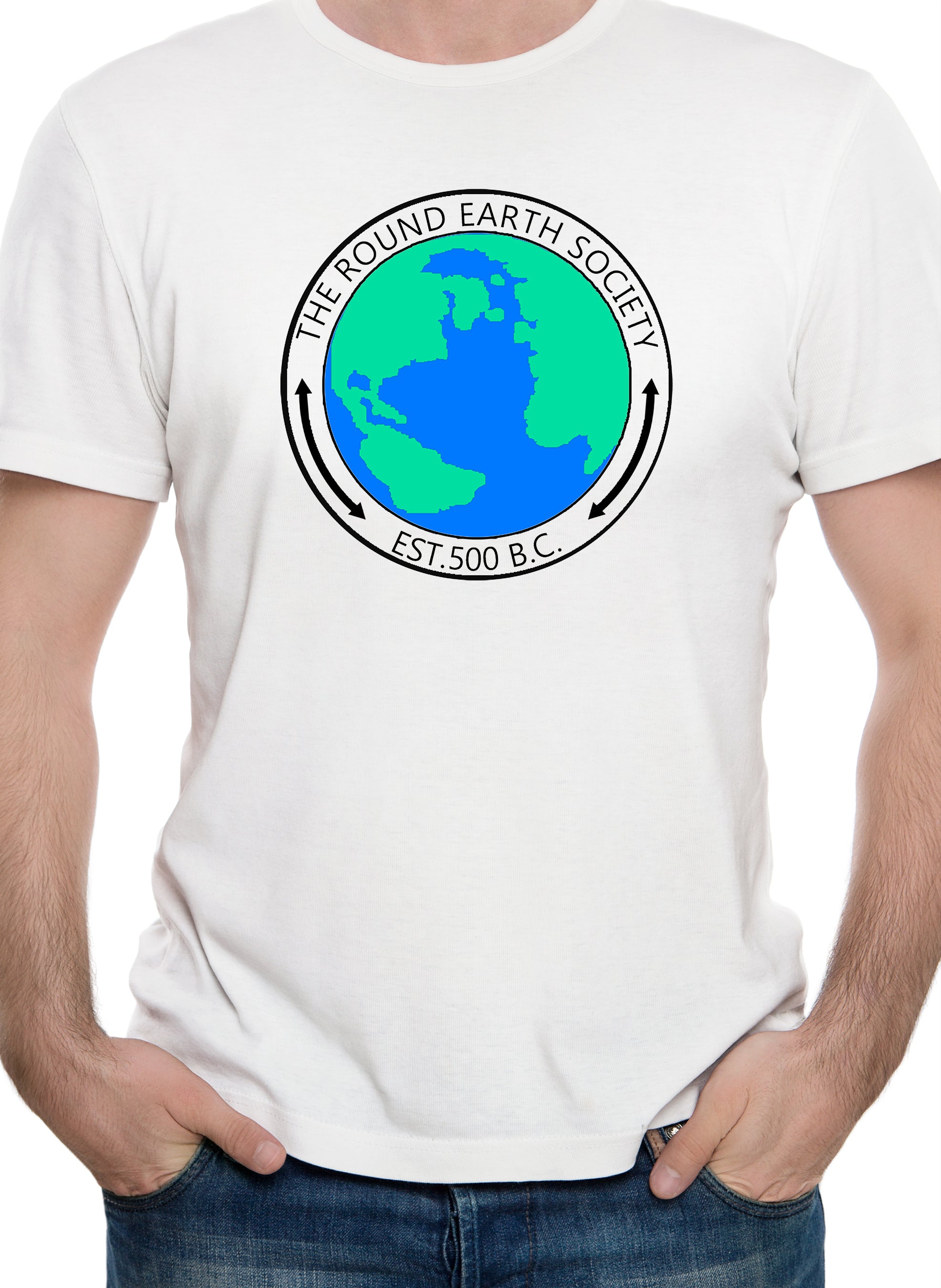 The Round Earth Society T-Shirt
