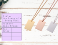 Banned Books Necklace | Library Card Charm | Book Lover Gift for Readers