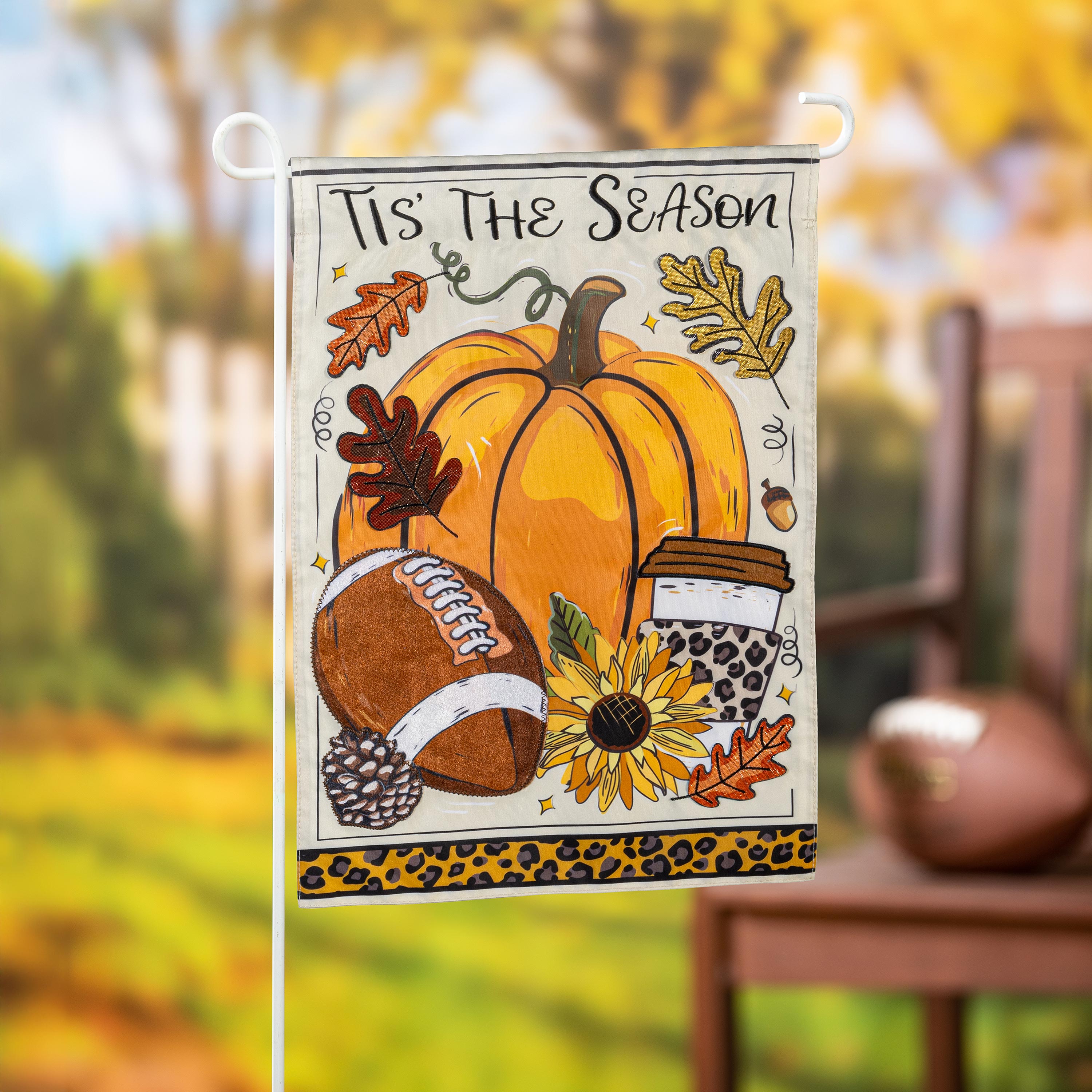 Tis The Season 2 Sided Garden Flag