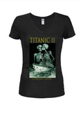 Titanic 2 Poster Juniors V Neck T-Shirt