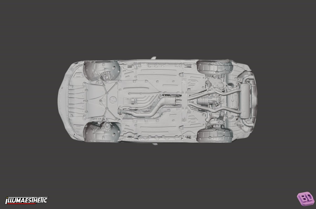 Toyota GR Supra (A90) 3D Scan (2019+)