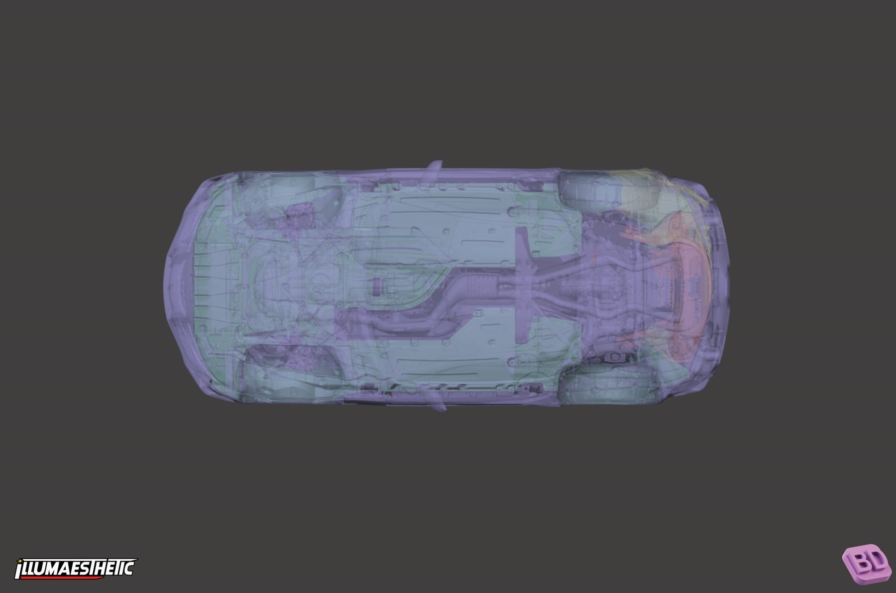 Toyota GR Supra (A90) 3D Scan (2019+)